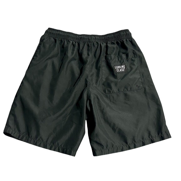 Lurking Class Sketchy Tank Hesh Black Board Shorts Men's XL Beach Grunge Punk - Picture 8 of 13